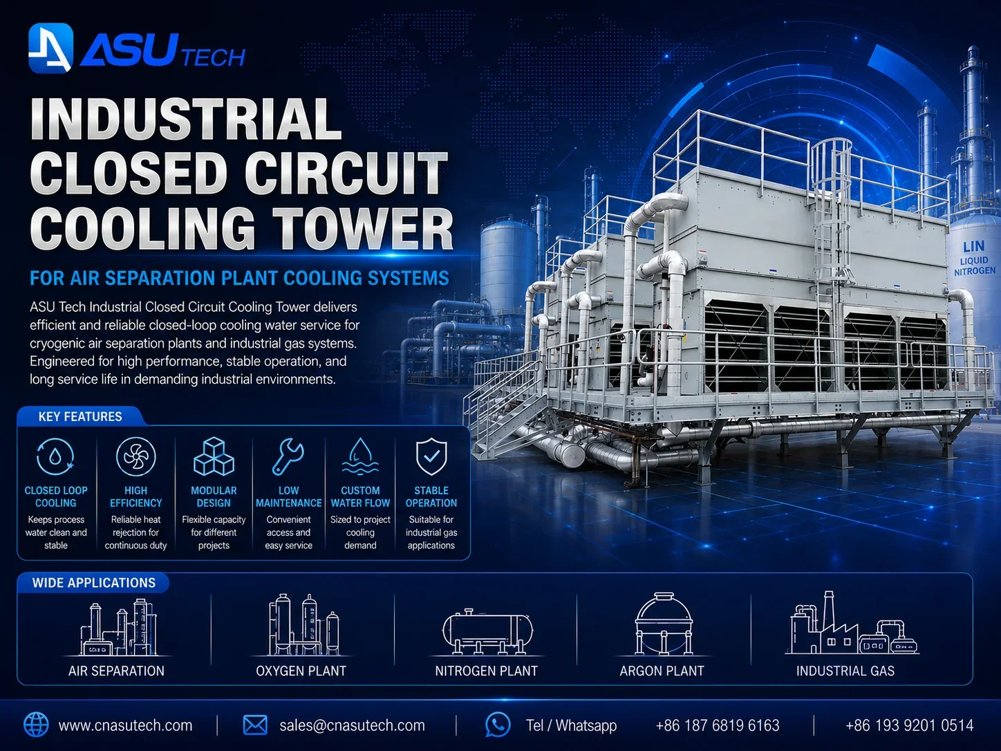 Cooling Tower, 220v - detail 4