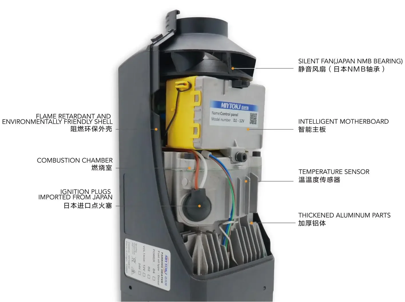High Quality Diesel Heater, MIYTOKJ, 12v, 5kw-8kw - detail 18