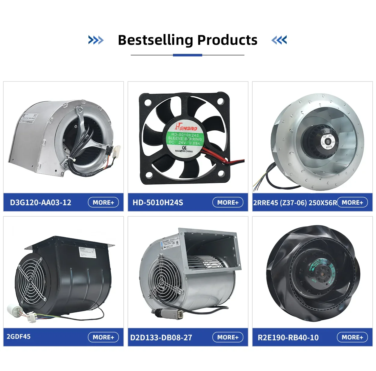 Centrifugal Blower, 12VDC, 2.7A, 9733, WHK1012VH - detail 16