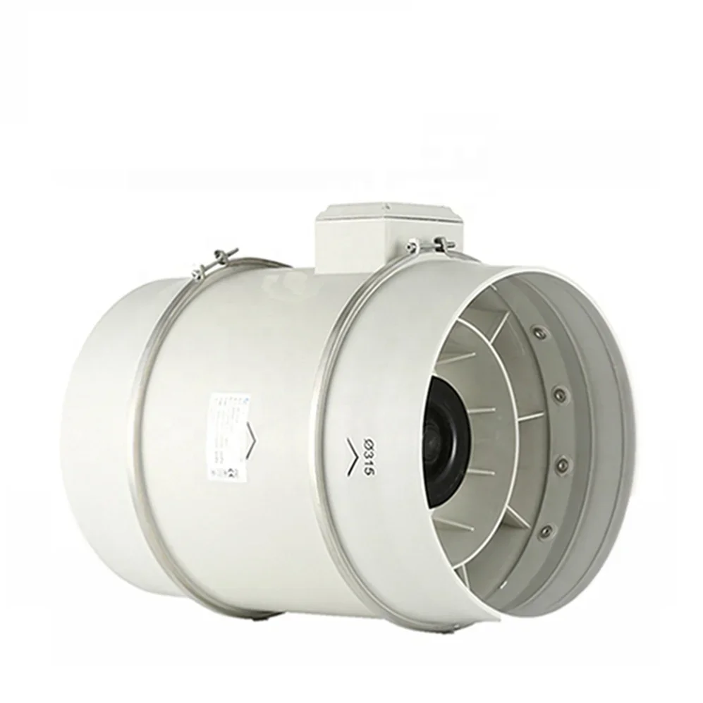 Inline Duct Fan, 100-200mm, Axial, Plastic, 220-660V - detail 4