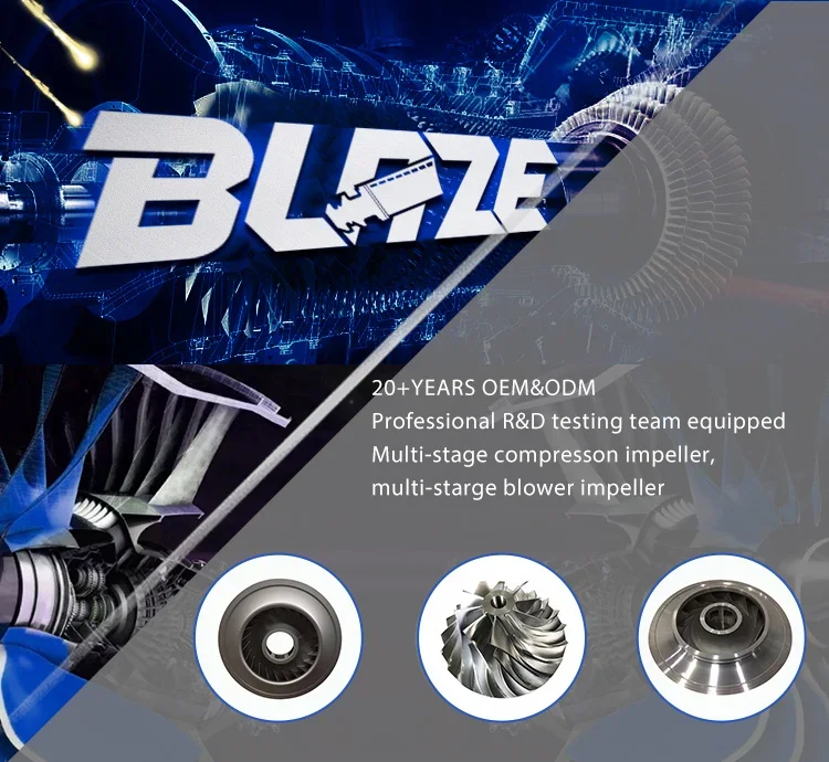 High Quality Impeller, Centrifugal, Aluminum alloy - detail 2