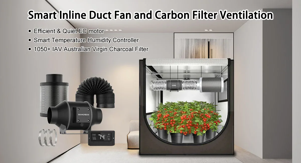 Inline Duct Fan, 120V, Stainless Steel - detail 2
