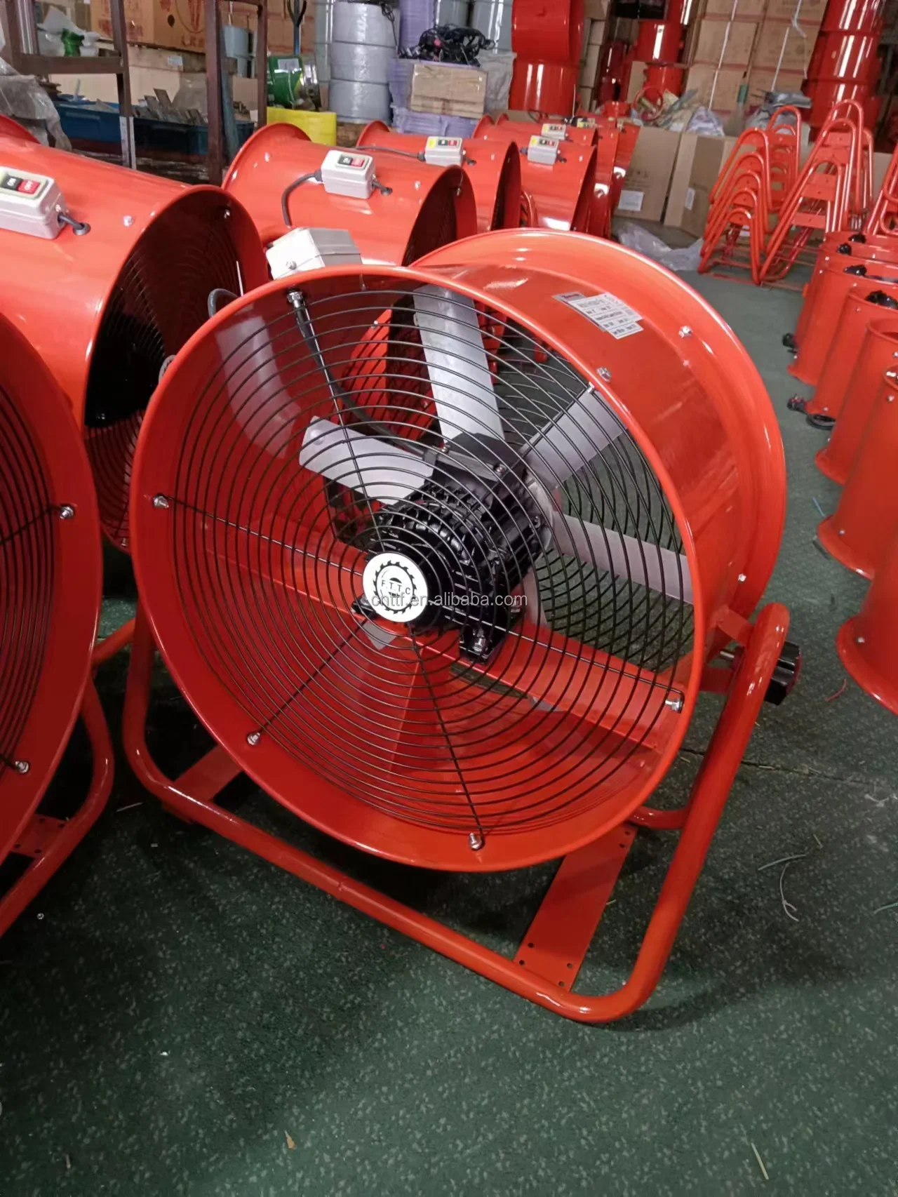 Axial Flow Exhaust Fan, 24inch, 600mm, 1450rpm, 380V - detail 14