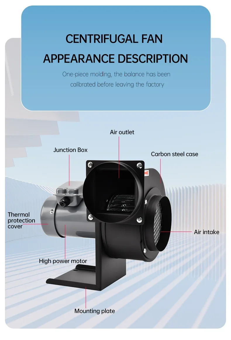 Cross Flow Fan, CY150, 220V, 380v, Centrifugal - detail 6