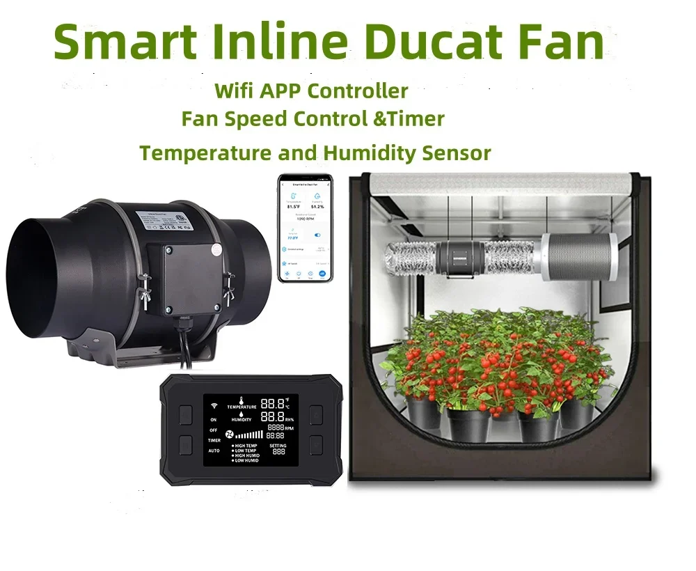 Inline Duct Fan, BAVAGREEN, 200mm - detail 2