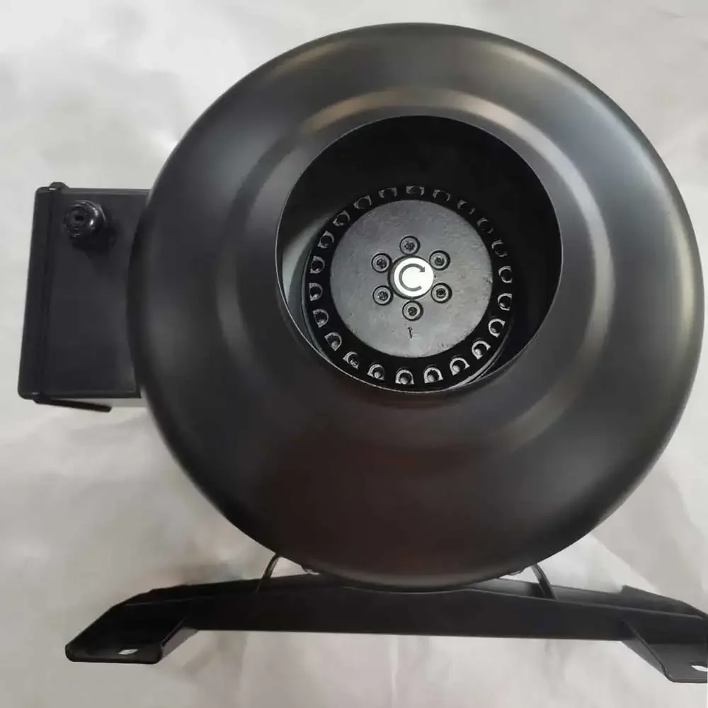 125mm Smoke Exhaust Duct Fan, External Rotor, Steel Housing - detail 4