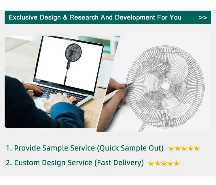 Pedestal Ventilation Fan, Electric, Plastic - detail 4