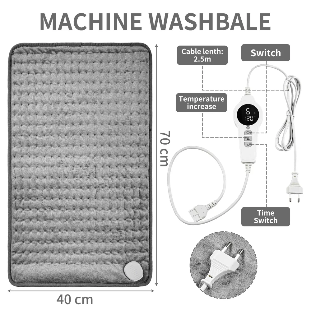 Electric Heated Blankets, AC220V, EU Plug - detail 12