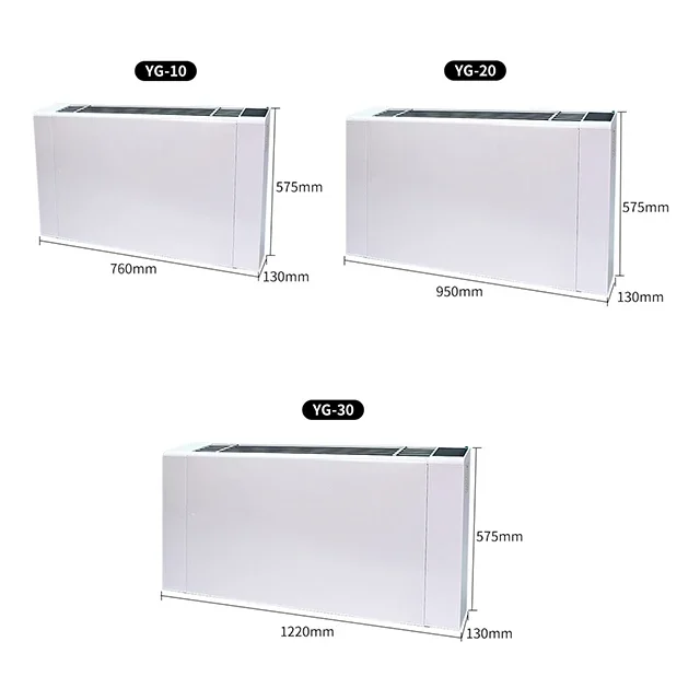 Slim WiFi DC Wall Mounted Fan Coil Unit, Chilled Water, CE, 3-Year - detail 6