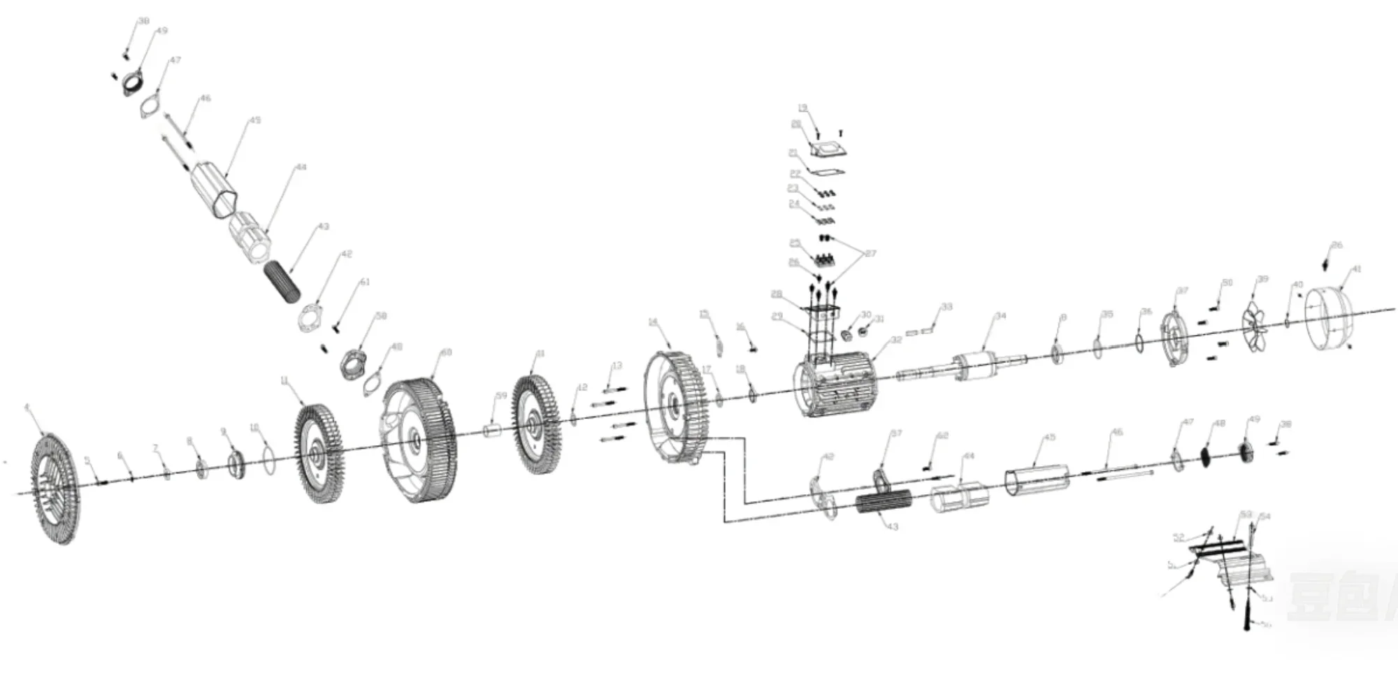 Ring Blower, 370W, 220V - detail 18