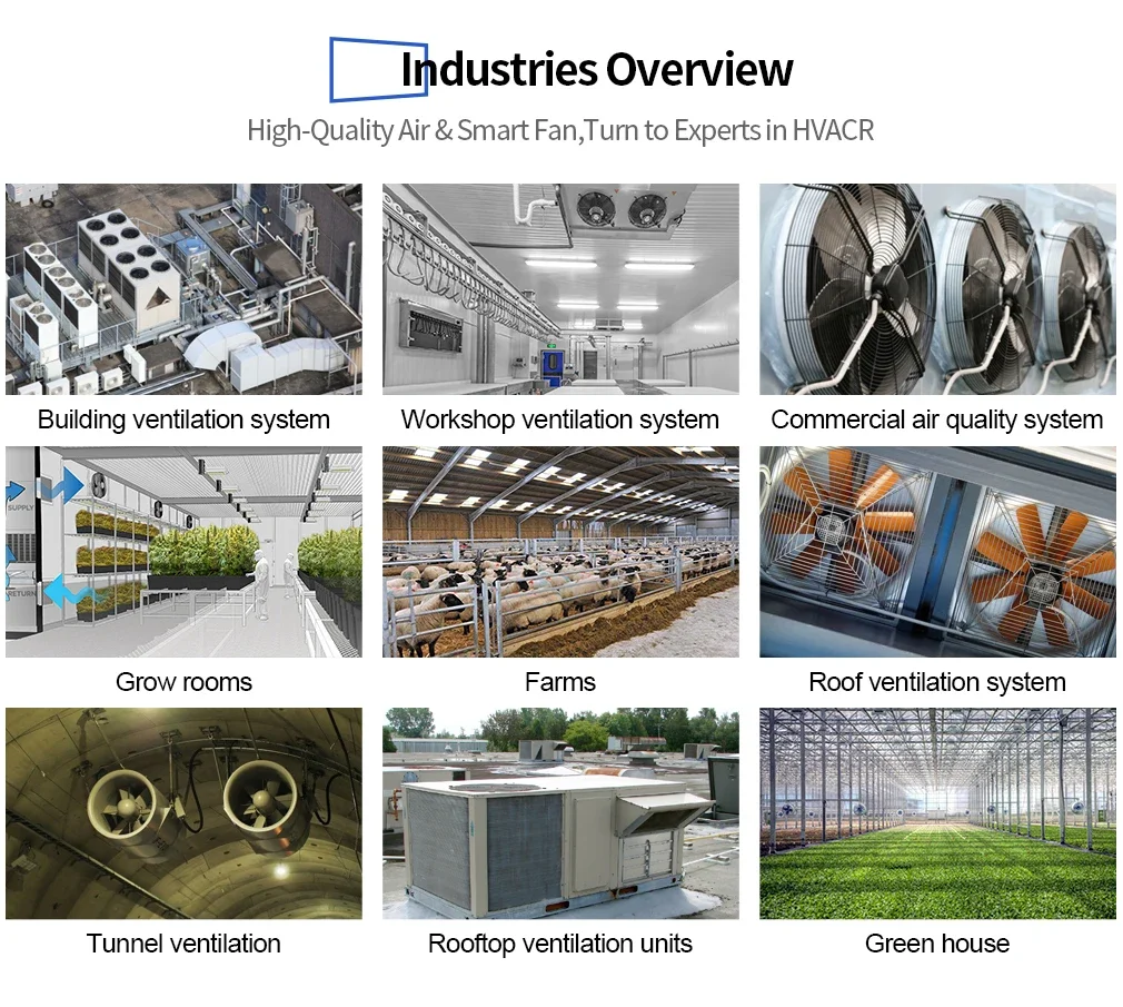 Ventilation Axial Flow Fan, 300mm, 230V, Stainless Steel - detail 22