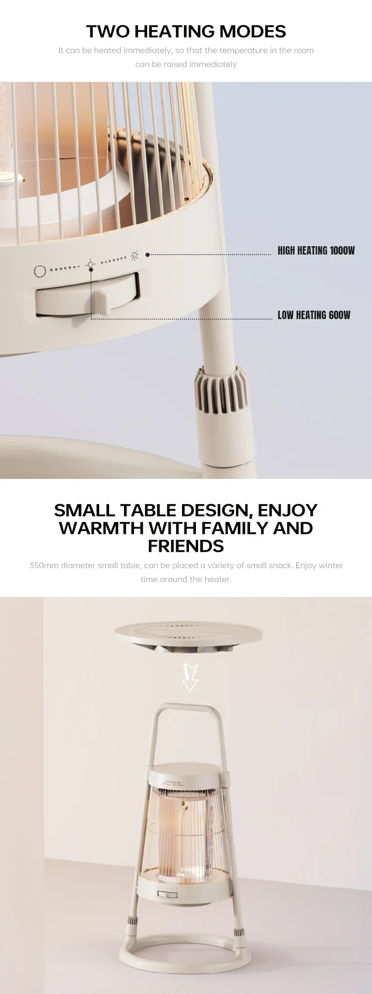 Electric Heater, PSE, 1000W - detail 10