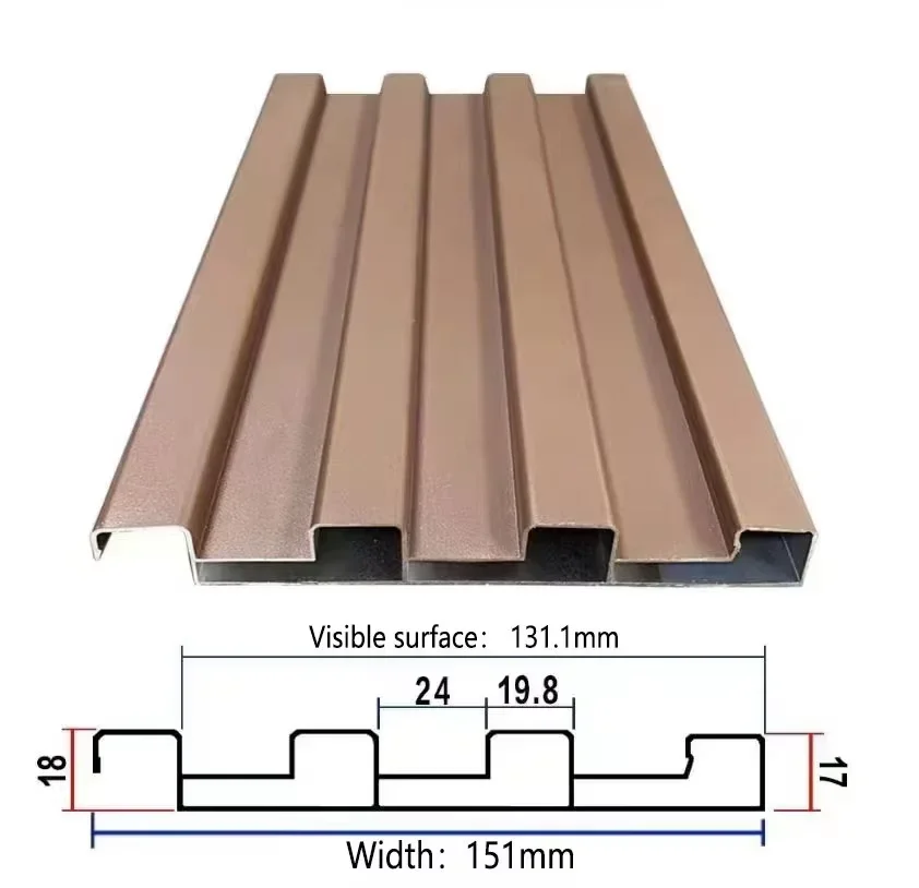 Outdoor Aluminum Sandwich Panel, Roof, 100% QC Testing - detail 6