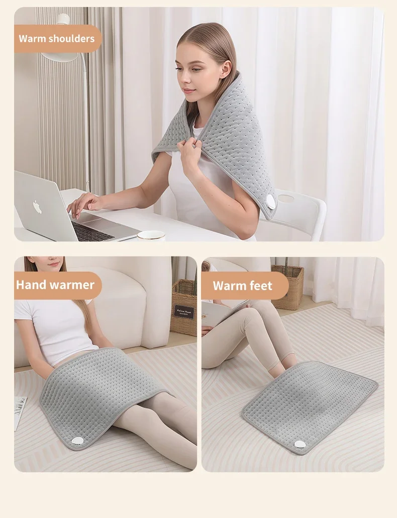 Electric Heating Pad Blanket, Crystal velvet - detail 14