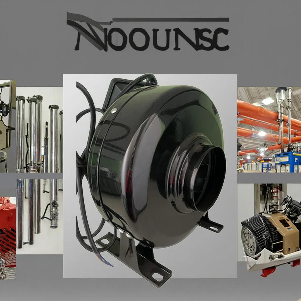 Inline Exhaust Fan, 12", 220V, Stainless, Steel - detail 18