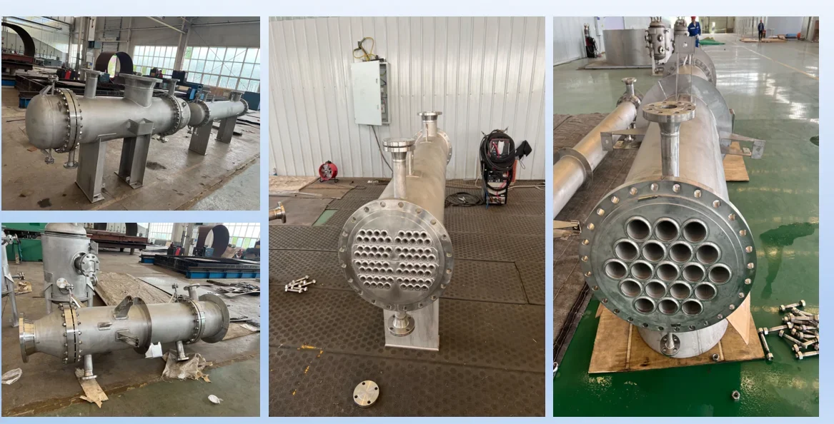 Shell and Tube Heat Exchanger, Stainless, Steel - detail 8