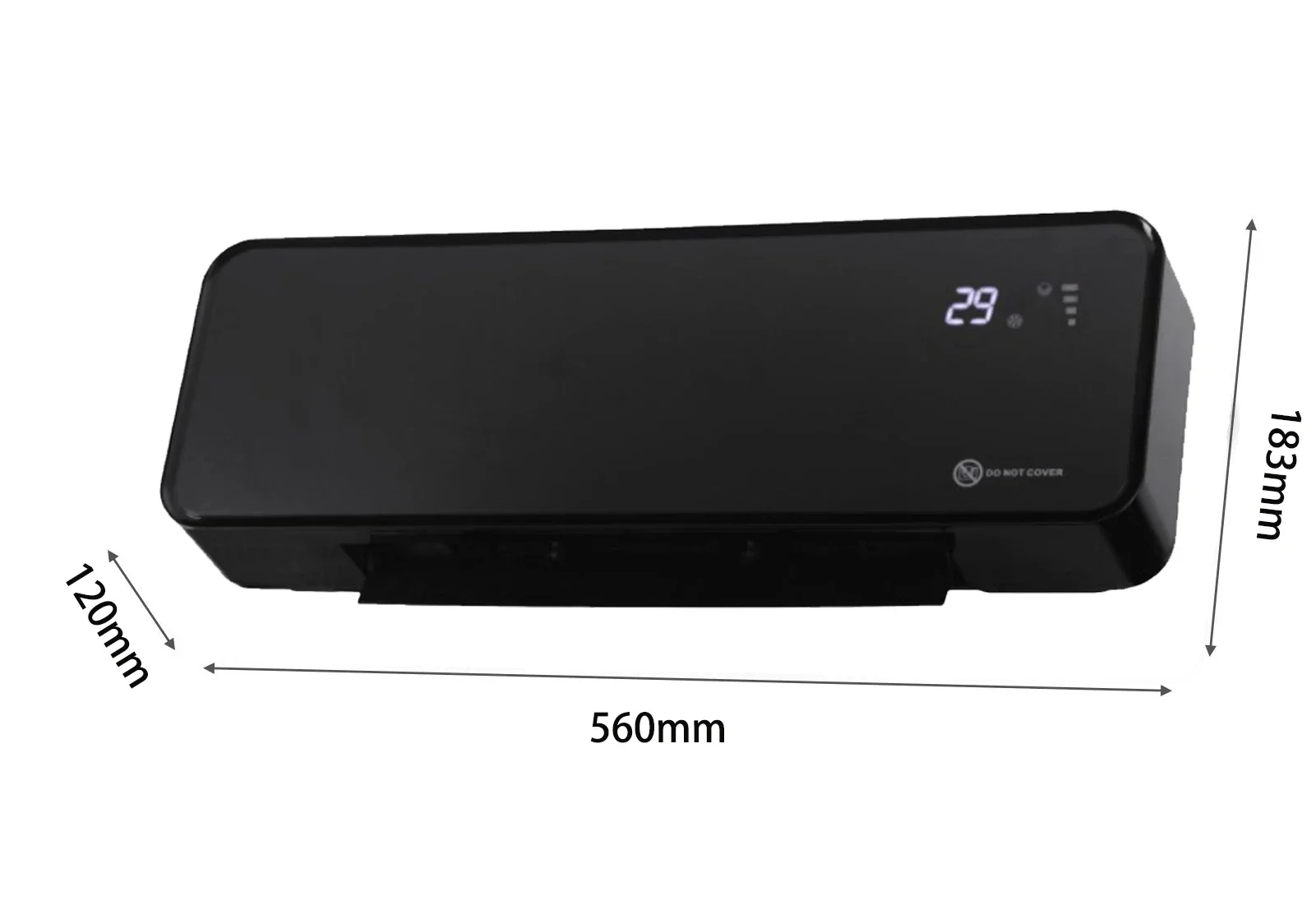 Mounted Electric Ptc Heater, Wall, 2000w - detail 2