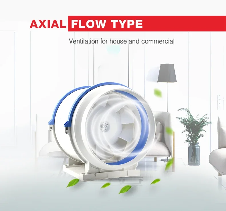 Ventilation Exhaust Fan, 220 V, Plastic - detail 4