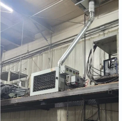 Waste Oil Air Heater, Portable, WBH800-2, Stainless, Steel - detail 8