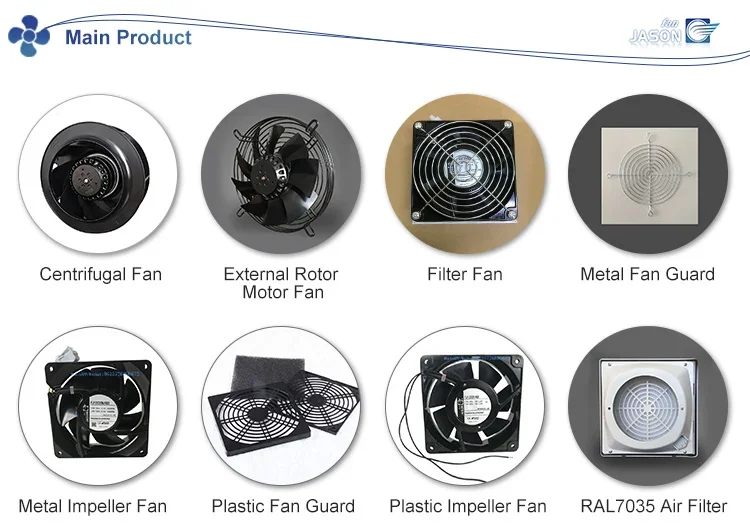 Centrifugal Fan, 315mm, 2400m3/h, 1400CFM, 165W - detail 14