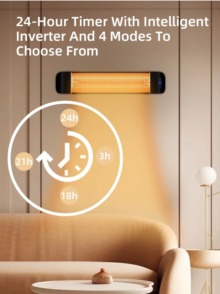 Radiant Infrared Heater, Ceiling, 220v - detail 4