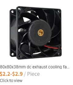 Cpu Cooler, 12V, 3U, Copper - detail 20