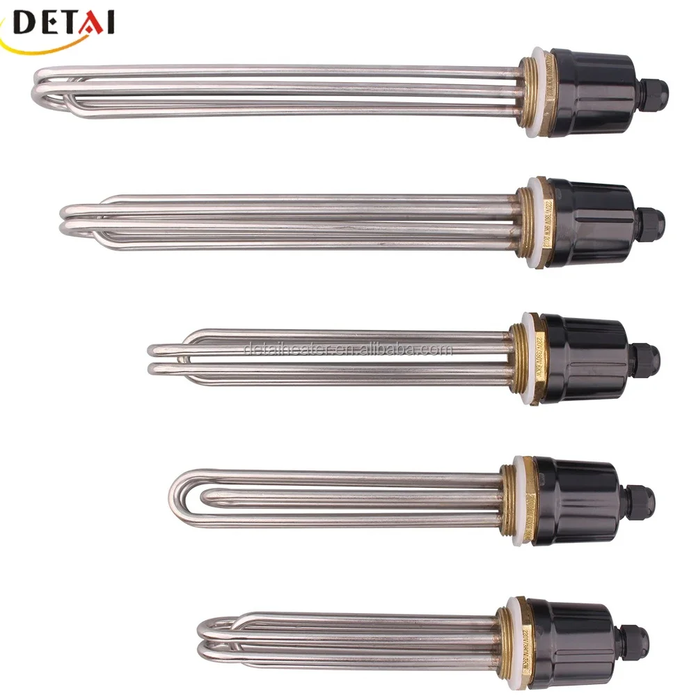 Heating Element Immersion Heater, 220v/380v, Stainless, Steel - detail 2