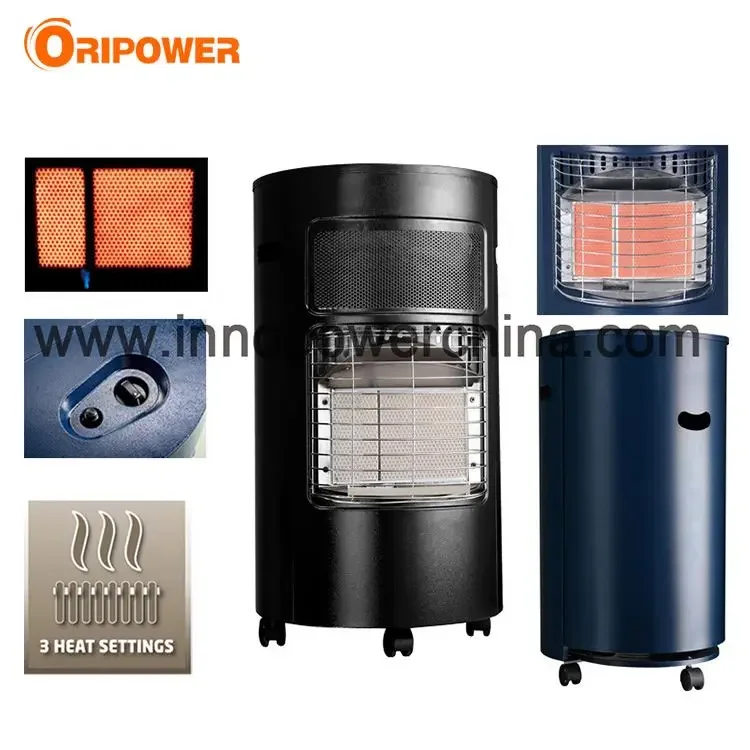 Gas Heater, Powder coated steel - detail 4