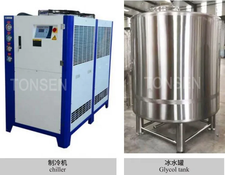 Industrial Glycol Water Chiller, Request, 15-70Kw Depends - detail 4