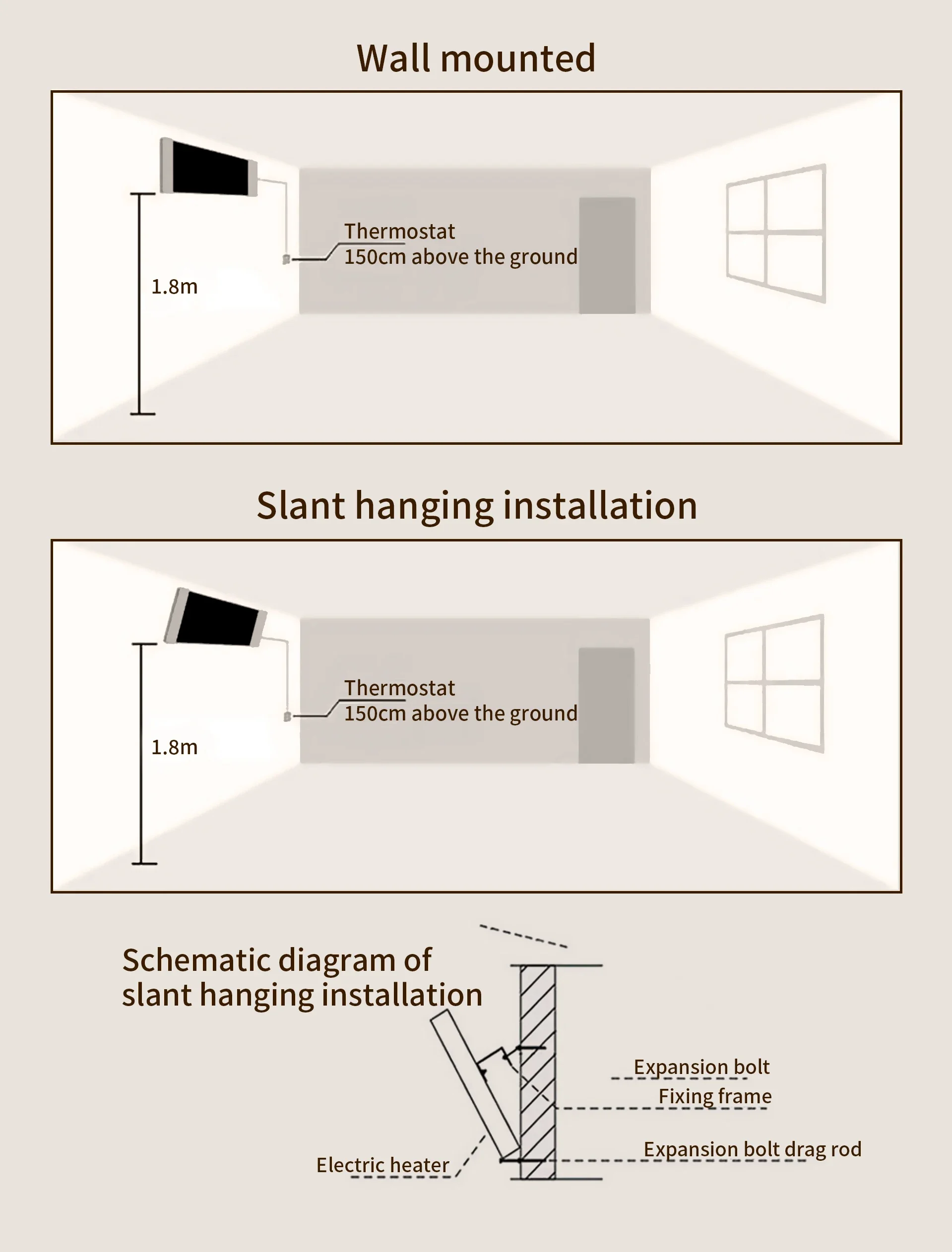 Radiant Heating Panel, 220V, 2000W - detail 20
