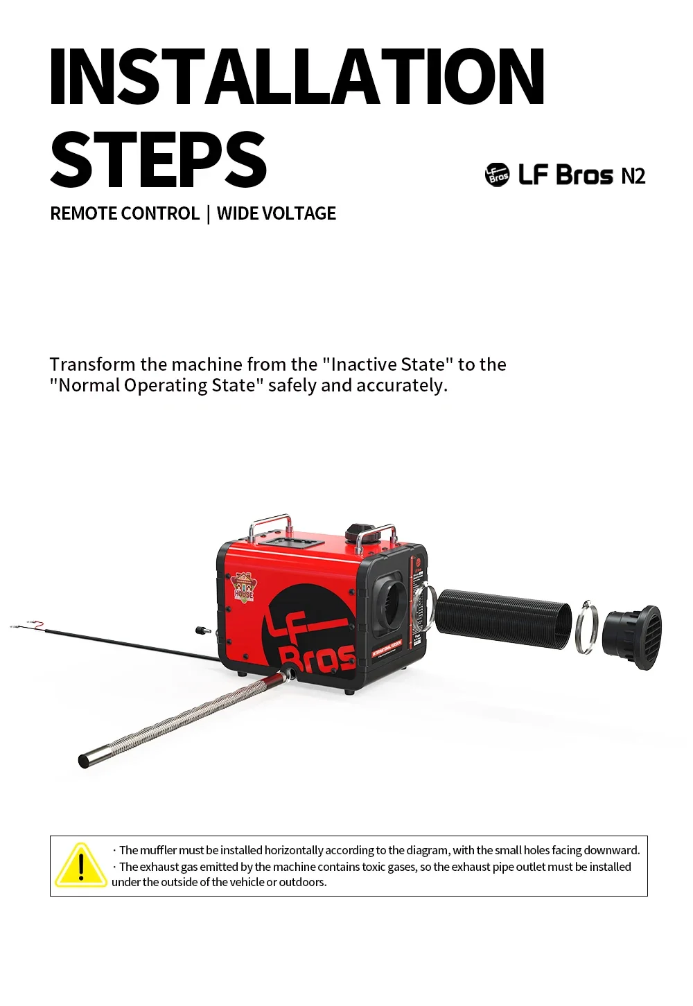 Portable Parking Diesel Heater, 5kW, 12V, 24V, 220V - detail 22