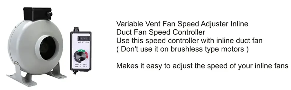 Max Electronic Fan, 120V, 15A, Inline, Ceiling - detail 22