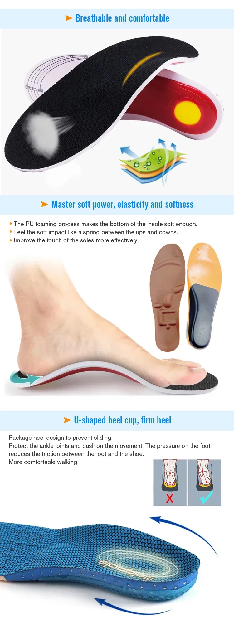 Foot Hand Warmers, PU, Sport Insoles - detail 14