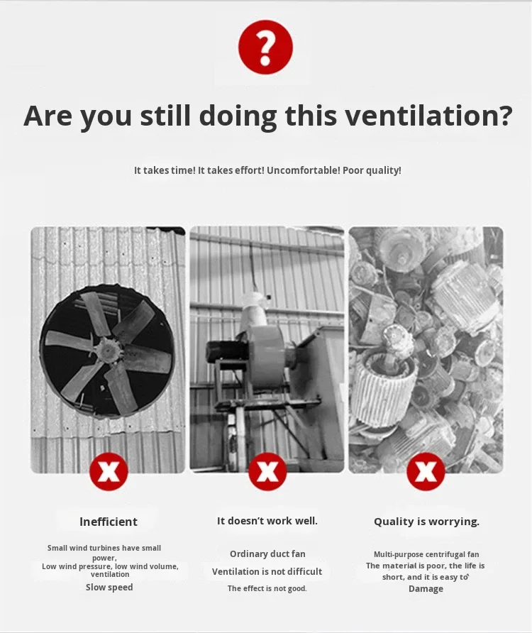 Series Industrial Axial Ventilator, 300mm, 800mm, HVAC - detail 12