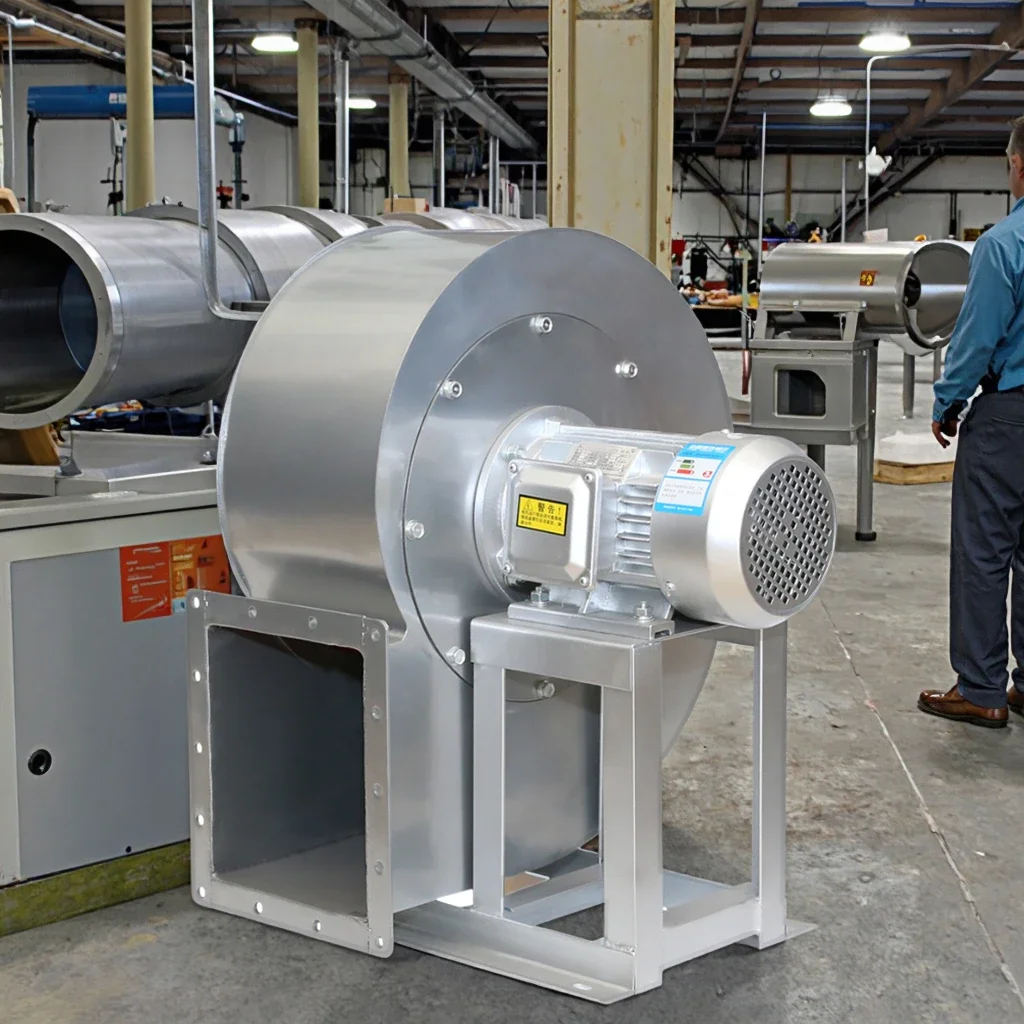 Centrifugal Dust Extraction Fan, 4-72A, 220V, Electric Blower - detail 8