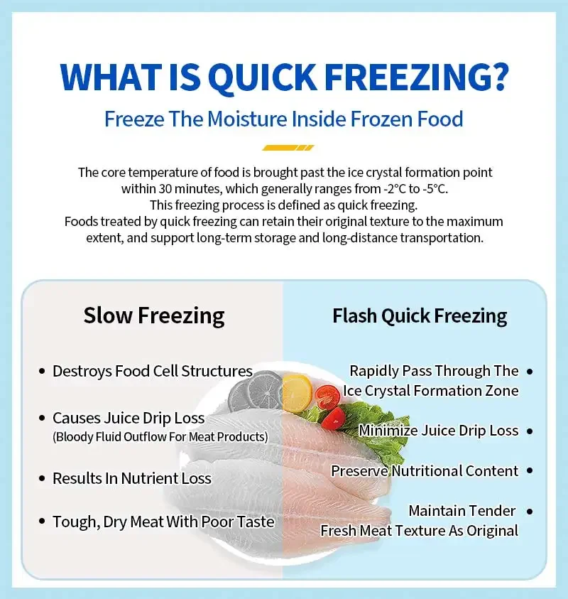 Iqf Tunnel Quick Freezer, 380 V, 185000 - detail 10
