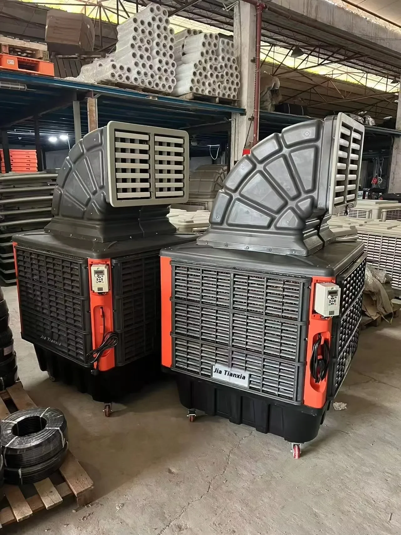Evaporative Air Cooler, 1.1kW, 18000m³/h, Portable - detail 8