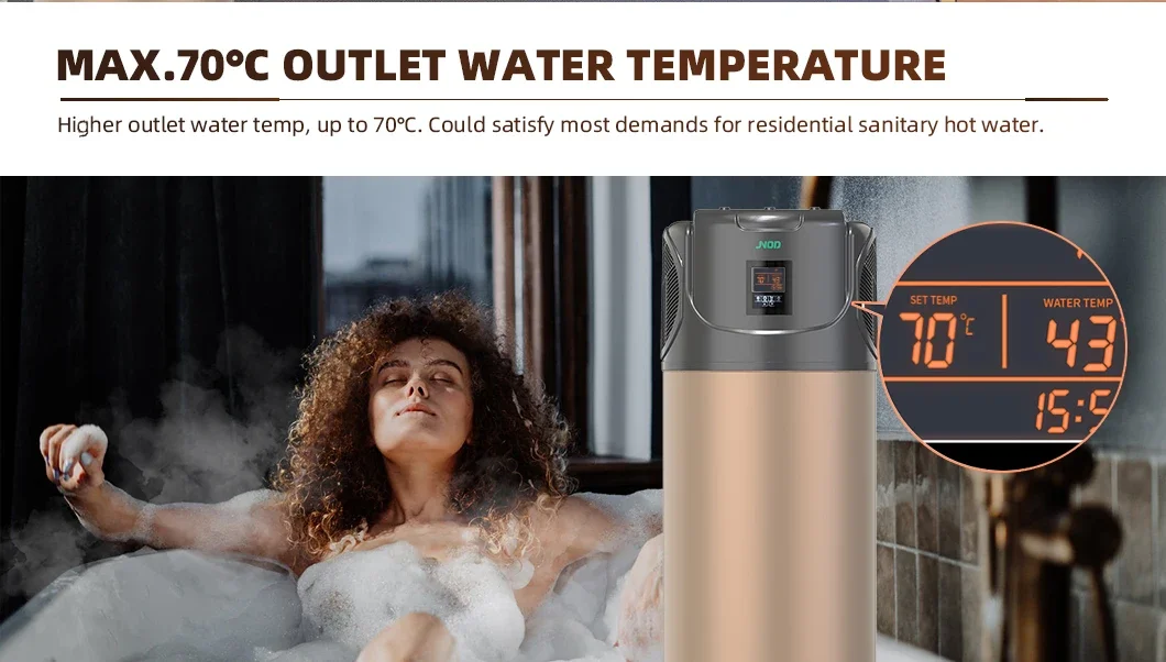 Air to Water Heat Pump, 250L, R134A - detail 8
