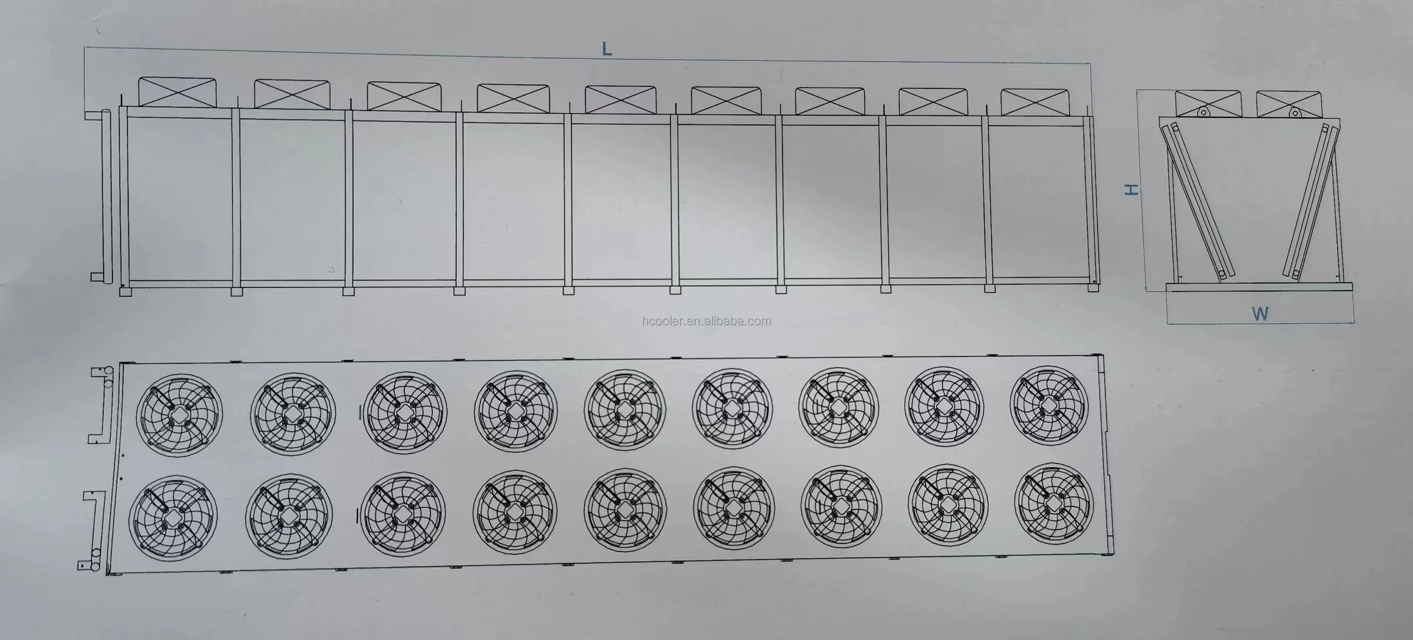 Dry Cooler, 10KW, 100KW, 200KW - detail 20