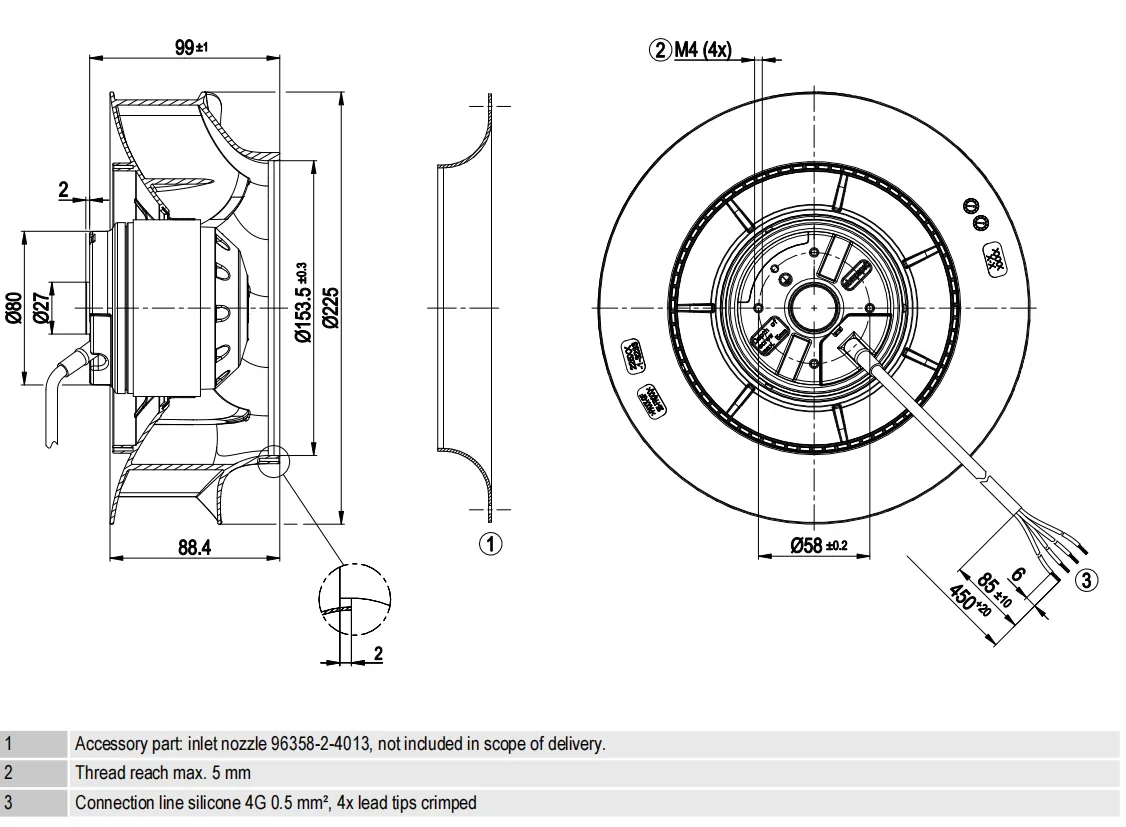 Air Purifier, R2E225-RA92-09, R2E225-RA92-31, 230V - detail 20