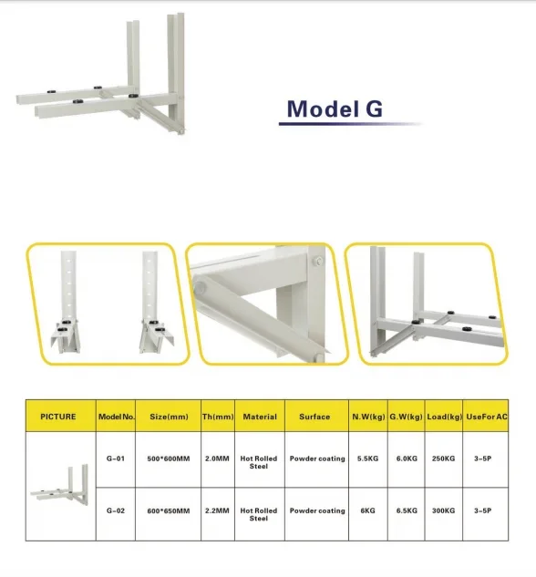 Industrial Air Conditioner Bracket, Alloy, Refrigeration Mounting - detail 2