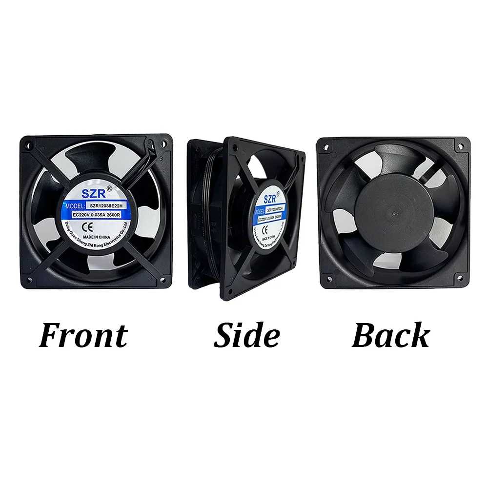 Brushless Cooler, 120*120*38mm, 3500RPM, 110v, Axial - detail 14