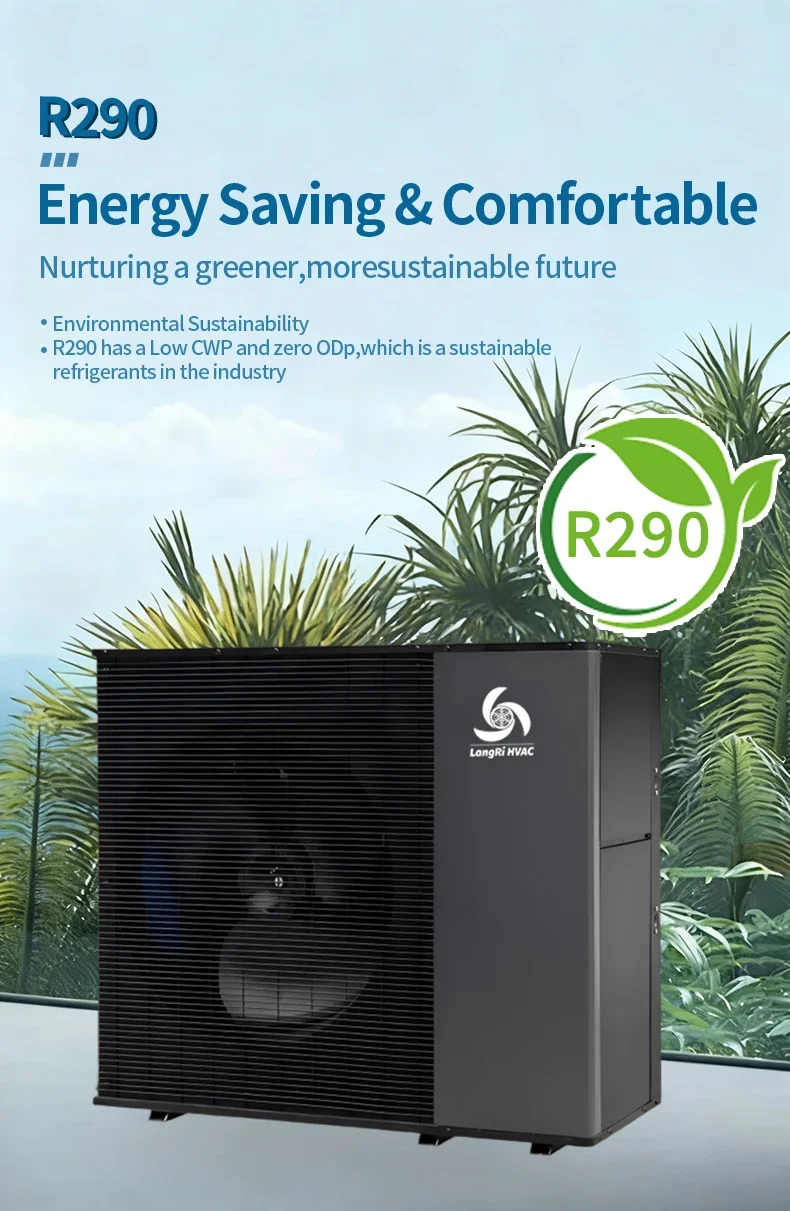 Air Source Heat Pump, R290, Monoblock, Inverter - detail 8