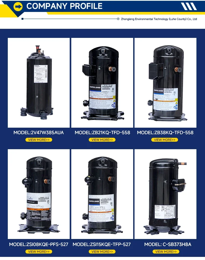 Sanyo C-SCP510H38B 5HP DC Scroll Compressor for Split Systems - detail 4