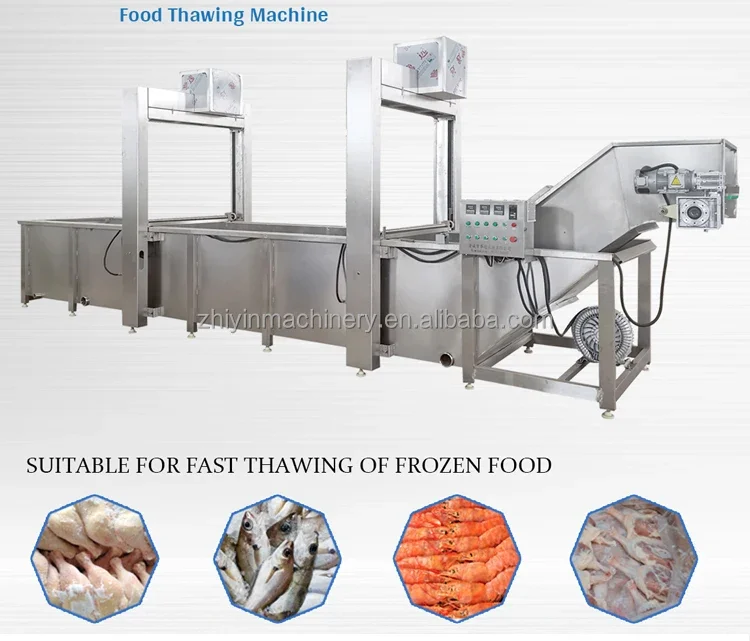 Thawing Equipment, SUS304, Stainless, Steel, 1000-5000kg - detail 2