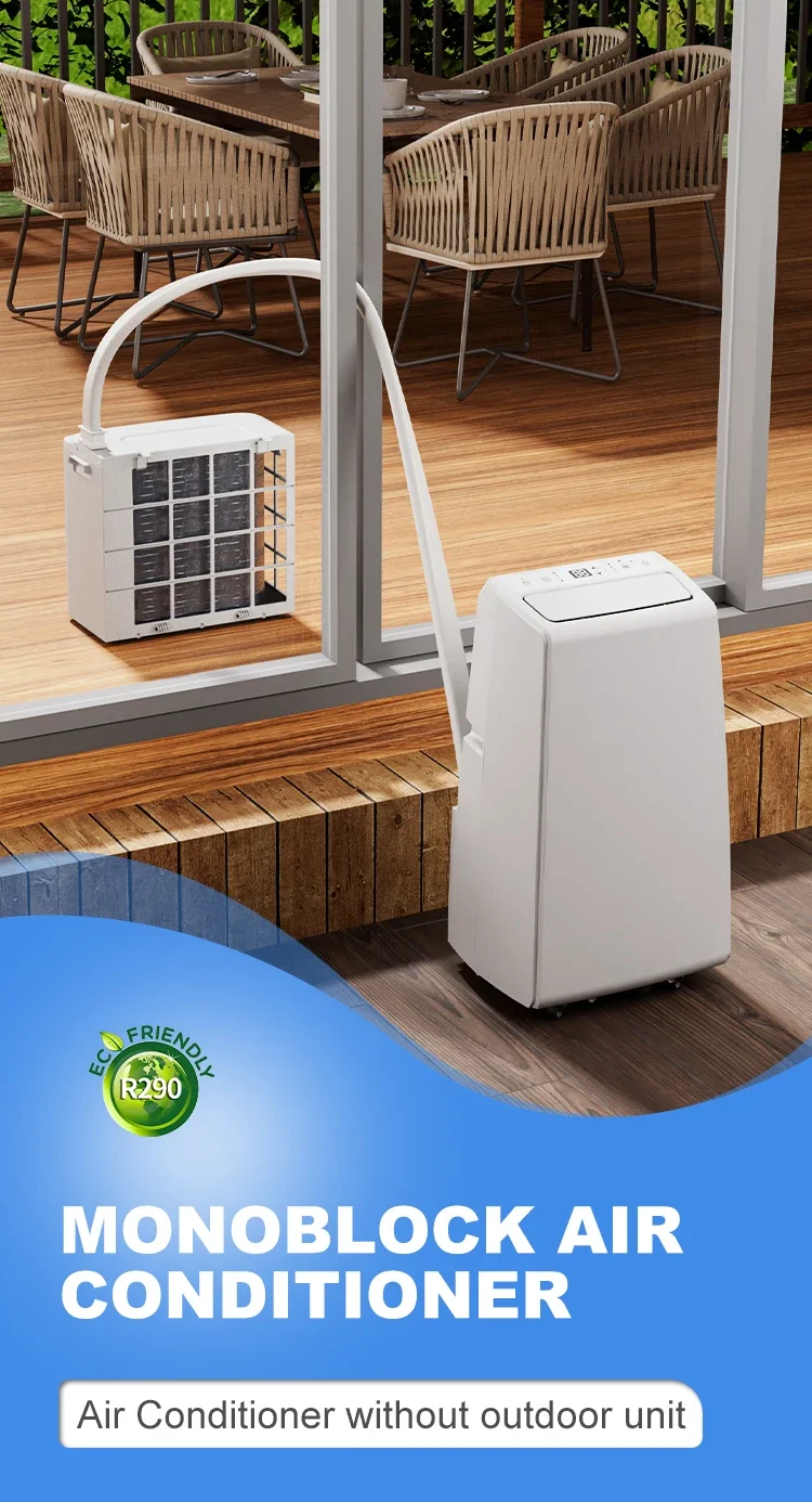 Split Air Conditioner, Portable, Inverter, 12000btu - detail 2