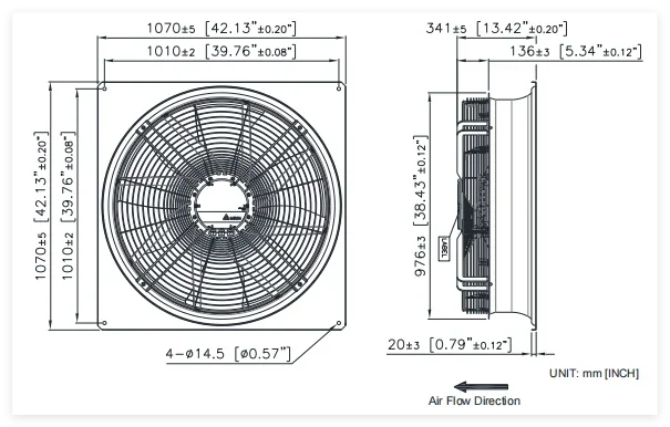 Dry Cooler, GTW091PUU29E-V001, 400V, 910mm, HVAC - detail 12
