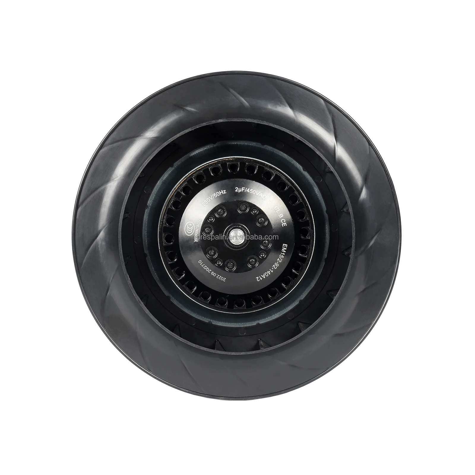 Curved Centrifugal Duct Fan, 230V, Cast Iron - detail 8