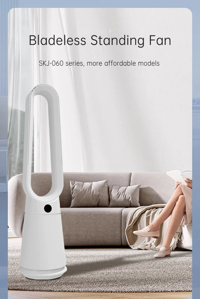 Tower Pedestal Fans, Brushless, 35W(0.05hp), Plastic - detail 10