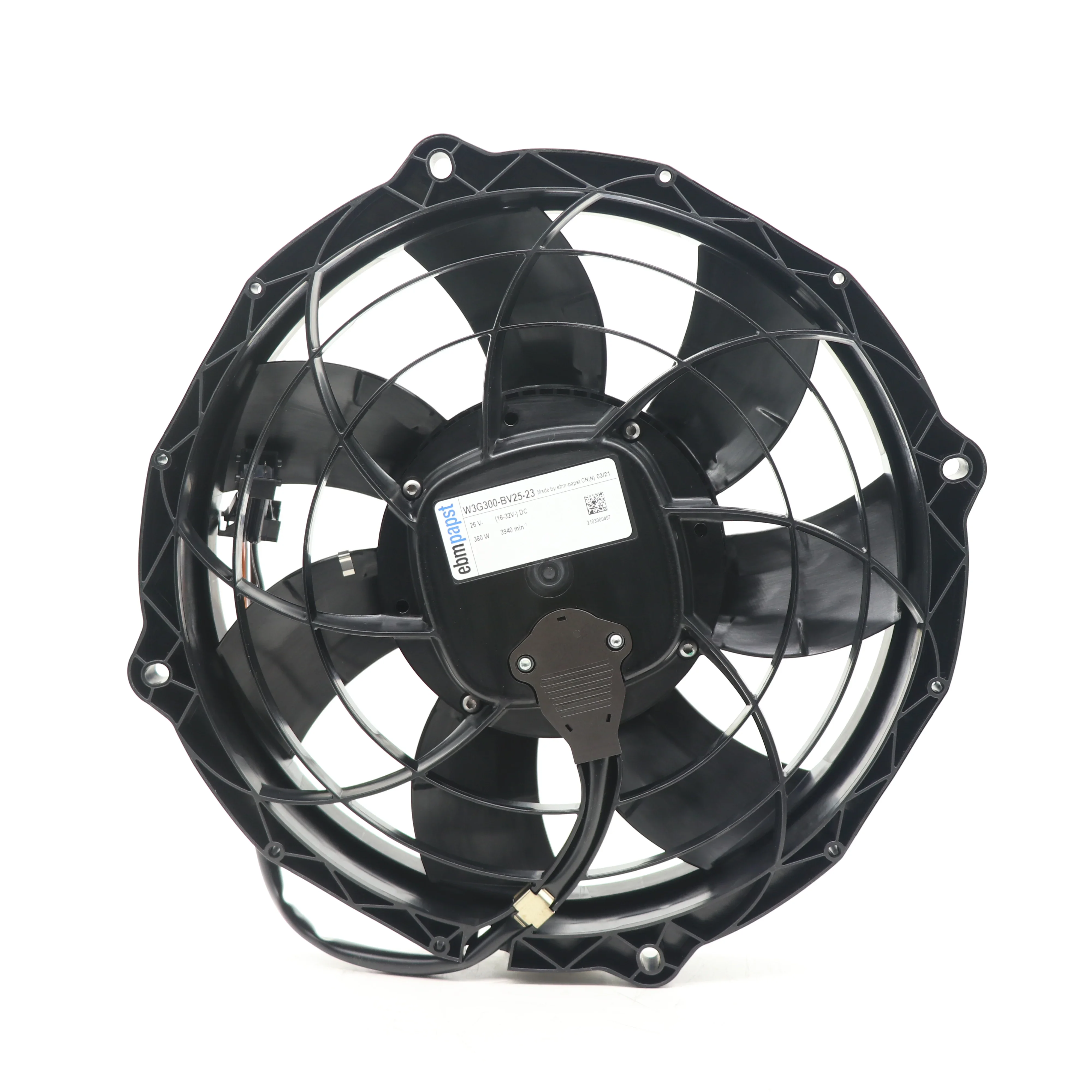 Rail Transit Fan, W3G300-BV25-23, 26V, 380, 14.6A - detail 12